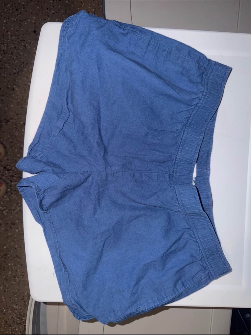 Vineyard Vines Blue Elastic-Waist Athletic Shorts